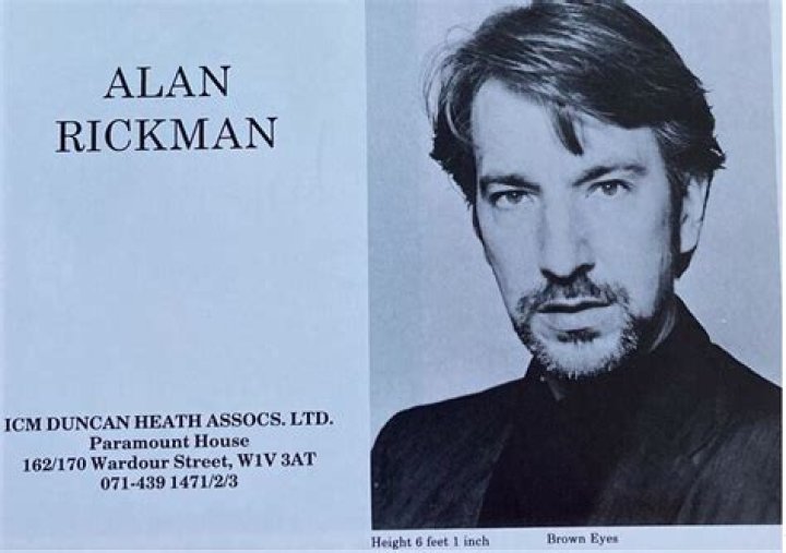 Alan Rickman Celebrity Profile – Hollywood Life