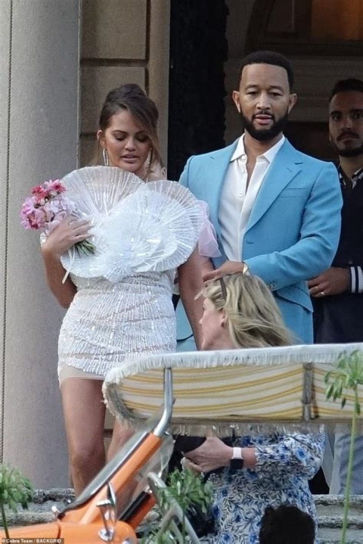 Chrissy Teigen & John Legend Throw Wedding For Luna’s Stuffed Animals, Complete With Cake