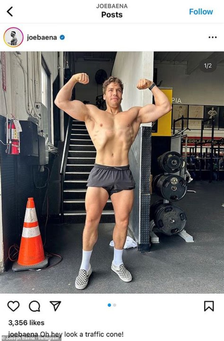 Joseph Baena, 21, Shows Off Muscular Legs In Shorts While Smiling On Shopping Date With GF
