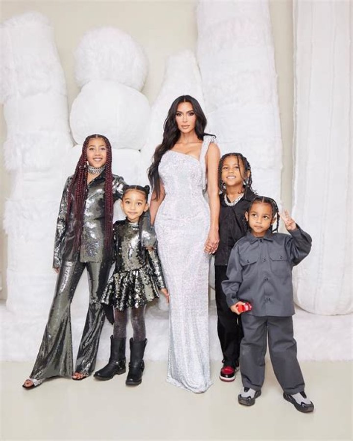 Kim K Steps Out With North & Saint As Fans Theorize Her Baby Is Due Same Time As Kylie’s