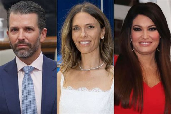 Kimberly Guilfoyle & Don Jr. Smile At White House Party As Dad Threatens To Shut Down Govt