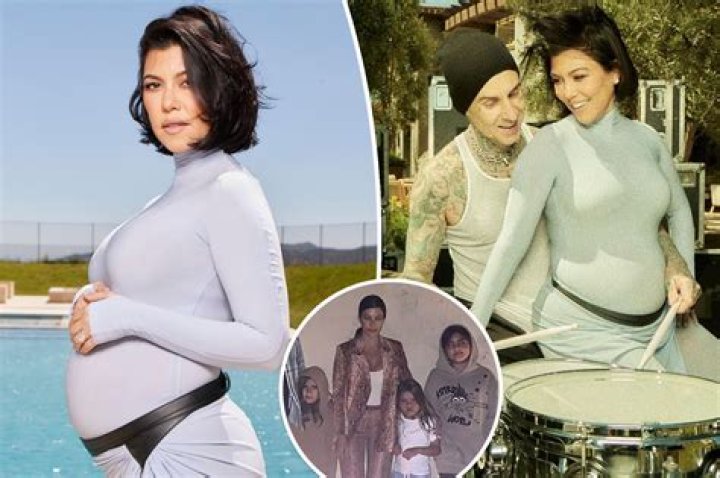 Kourtney Kardashian, 42, Sizzles In Floral Bikini As She Spends MDW With Travis Barker & Her Kids