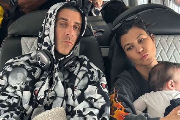 Kourtney Kardashian & Travis Barker’s Kids Bond At Their Wedding In Italy: Photos