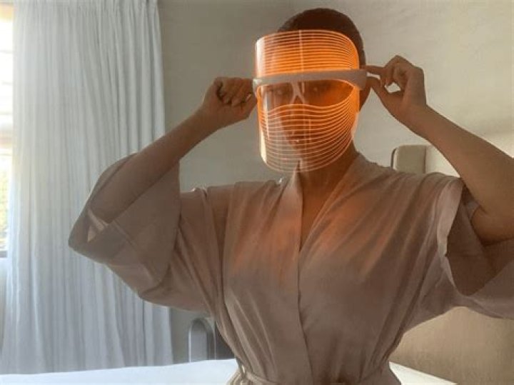 Kourtney Kardashian Uses An LED Face Mask For Better Skin & You Can Too For Under $200