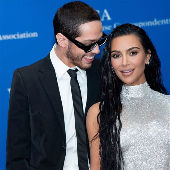 Pete Davidson Kisses Kim Kardashian’s Neck In New PDA Photos After ‘Kardashians’ Premiere