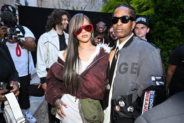 Pregnant Rihanna Supports A$AP Rocky At His 1st Show Since Arrest: Photos
