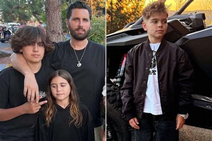 Sofia Richie, 22, Rocks A Leopard Bikini On Beach Day With BF Scott Disick & His Son Reign, 5 — Pics