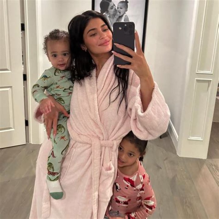 Stormi Webster, 3, Is So Cute Making Cookies With Dad Travis Scott In A Sparkly Red Dress — Watch