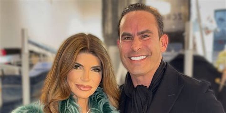 Teresa Giudice Rocks Blue String Bikini While on Island Getaway With Luis Ruelas